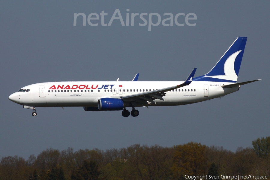 AnadoluJet Boeing 737-8AS (TC-JZJ) | Photo 507458