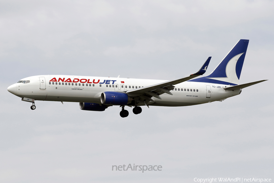 AnadoluJet Boeing 737-8AS (TC-JZK) | Photo 520829