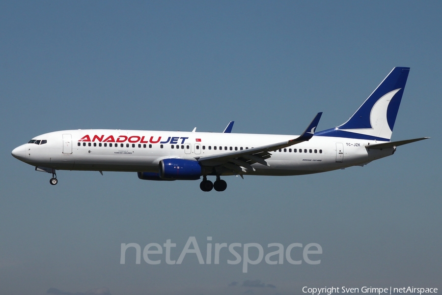 AnadoluJet Boeing 737-8AS (TC-JZK) | Photo 513110