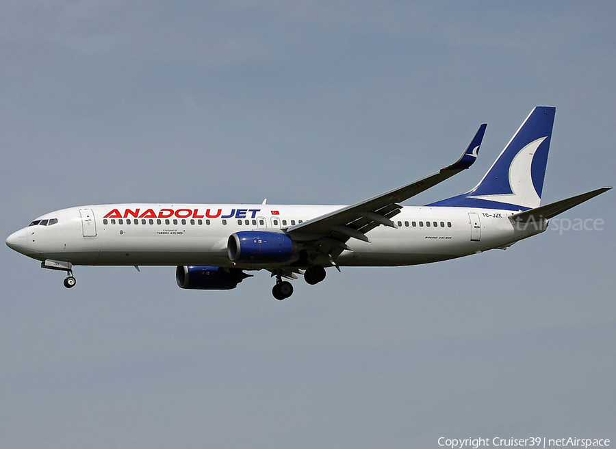 AnadoluJet Boeing 737-8AS (TC-JZK) | Photo 524624