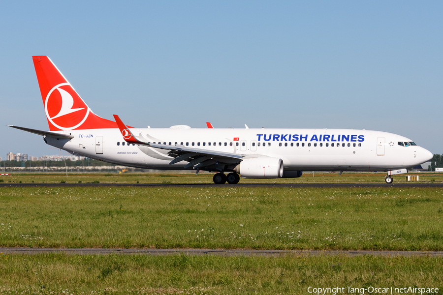 Turkish Airlines Boeing 737-8JP (TC-JZN) | Photo 451339