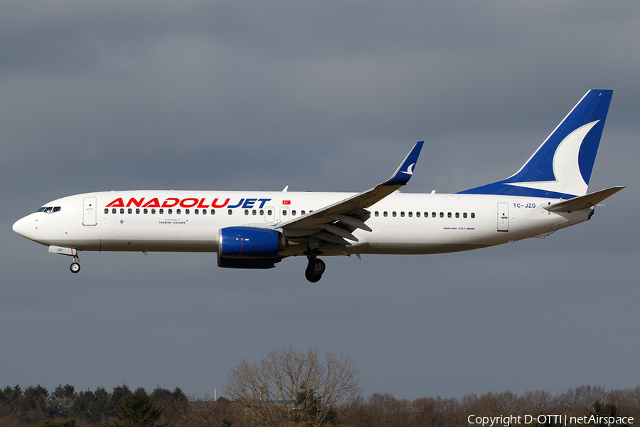 AnadoluJet Boeing 737-8JP (TC-JZO) | Photo 433069