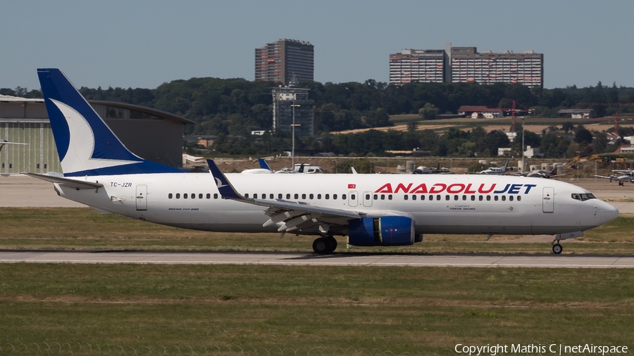 AnadoluJet Boeing 737-8JP (TC-JZR) | Photo 523226