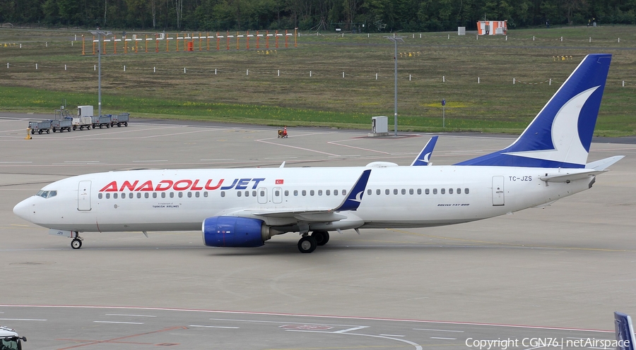AnadoluJet Boeing 737-8JP (TC-JZS) | Photo 505954