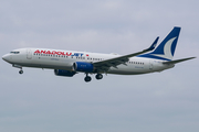 AnadoluJet Boeing 737-8JP (TC-JZT) at  Dusseldorf - International, Germany