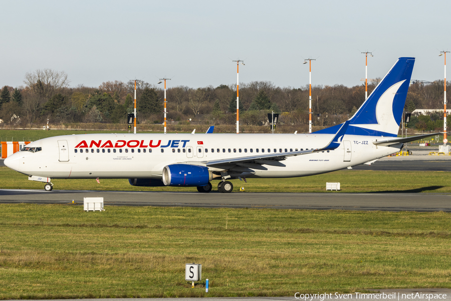 AnadoluJet Boeing 737-8KV (TC-JZZ) | Photo 654651