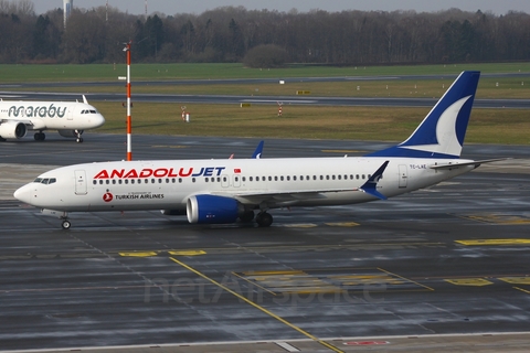 AnadoluJet Boeing 737-8 MAX (TC-LAE) at  Hamburg - Fuhlsbuettel (Helmut Schmidt), Germany