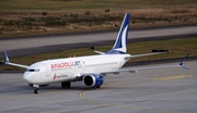 AnadoluJet Boeing 737-8 MAX (TC-LAF) at  Cologne/Bonn, Germany