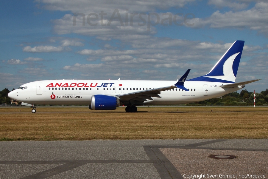 AnadoluJet Boeing 737-8 MAX (TC-LAI) | Photo 524568