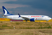 AnadoluJet Boeing 737-8 MAX (TC-LAJ) at  Leipzig/Halle - Schkeuditz, Germany