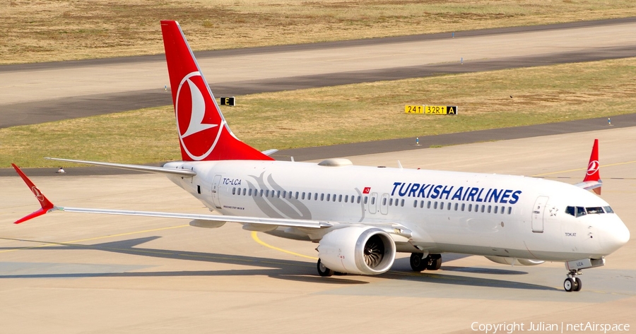 Turkish Airlines Boeing 737-8 MAX (TC-LCA) | Photo 443400