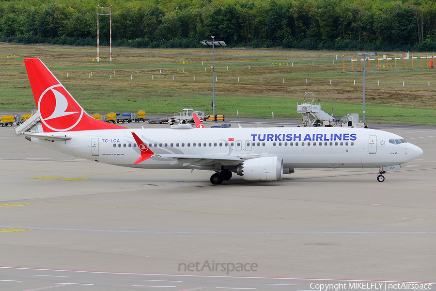 Turkish Airlines Boeing 737-8 MAX (TC-LCA) | Photo 541556