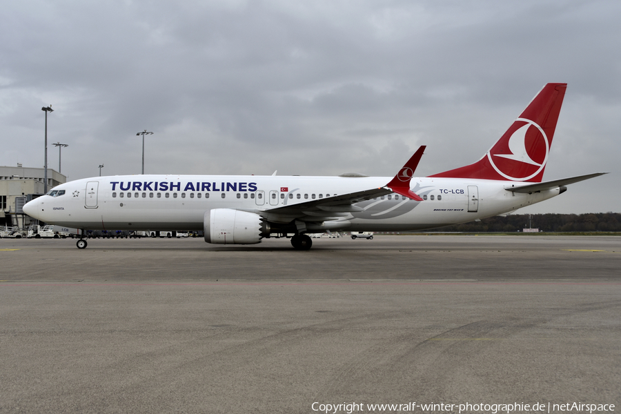 Turkish Airlines Boeing 737-8 MAX (TC-LCB) | Photo 592112