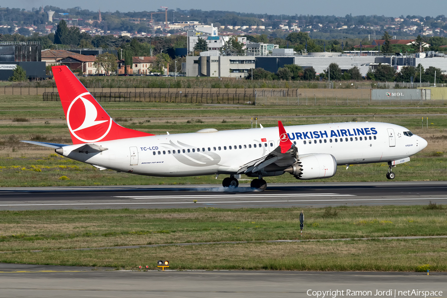 Turkish Airlines Boeing 737-8 MAX (TC-LCD) | Photo 479415