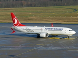 Turkish Airlines Boeing 737-8 MAX (TC-LCD) at  Cologne/Bonn, Germany