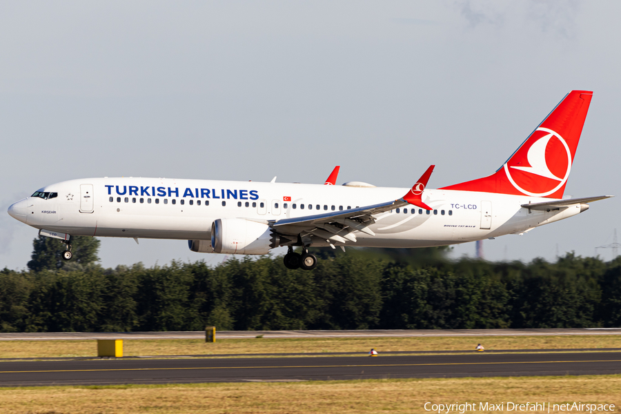 Turkish Airlines Boeing 737-8 MAX (TC-LCD) | Photo 513971