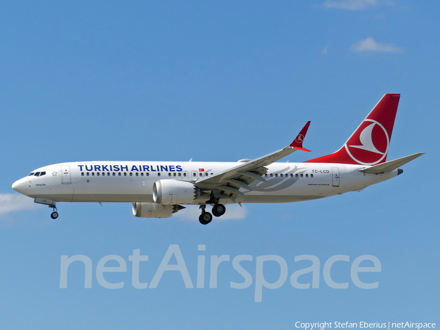 Turkish Airlines Boeing 737-8 MAX (TC-LCD) | Photo 516670