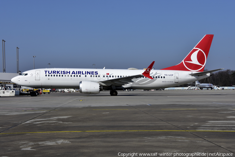 Turkish Airlines Boeing 737-8 MAX (TC-LCF) | Photo 537152