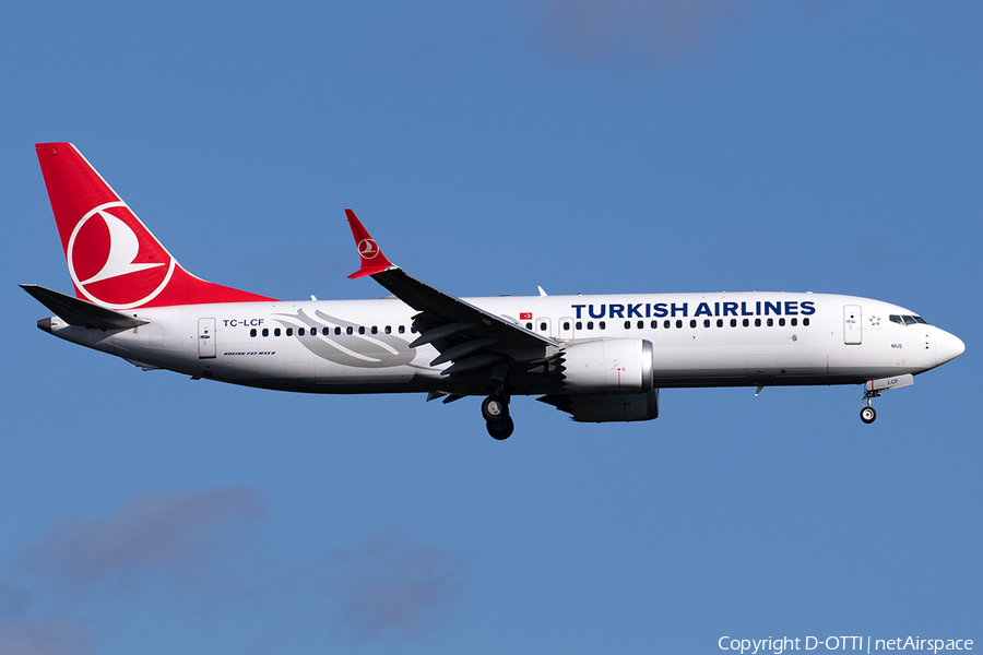 Turkish Airlines Boeing 737-8 MAX (TC-LCF) | Photo 516972