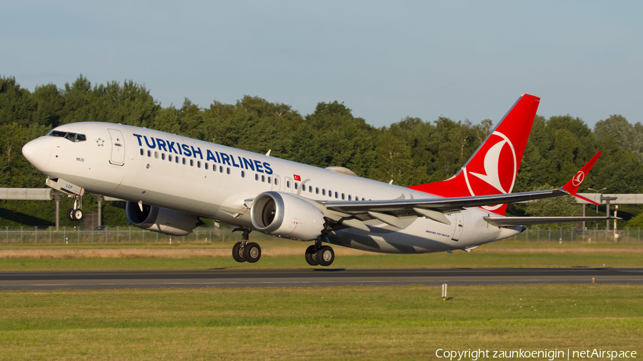 Turkish Airlines Boeing 737-8 MAX (TC-LCF) | Photo 517000