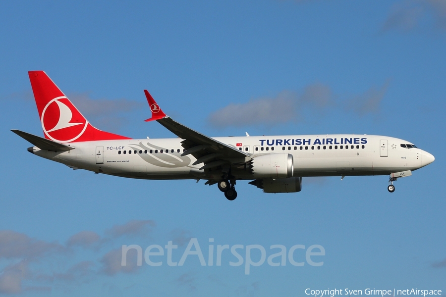 Turkish Airlines Boeing 737-8 MAX (TC-LCF) | Photo 517146