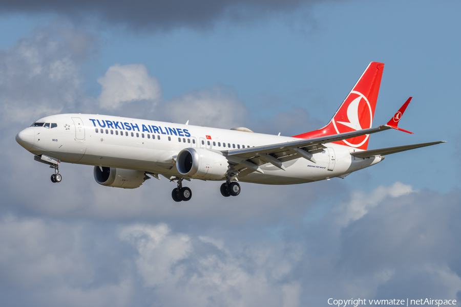 Turkish Airlines Boeing 737-8 MAX (TC-LCF) | Photo 517672