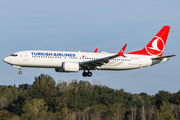 Turkish Airlines Boeing 737-8 MAX (TC-LCI) at  Luxembourg - Findel, Luxembourg