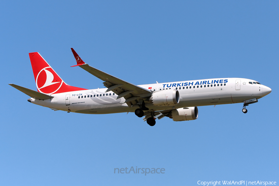 Turkish Airlines Boeing 737-8 MAX (TC-LCK) | Photo 522388