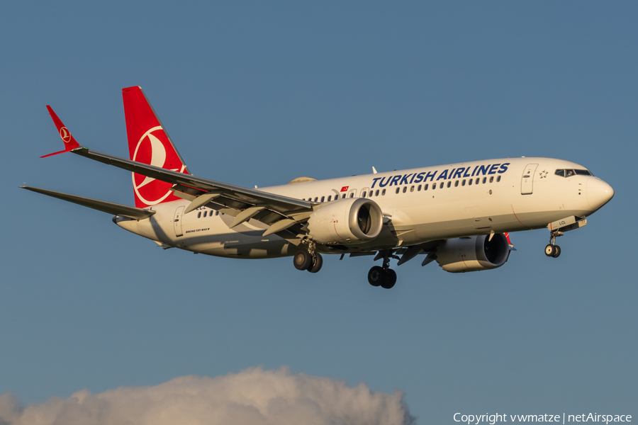 Turkish Airlines Boeing 737-8 MAX (TC-LCL) | Photo 518683
