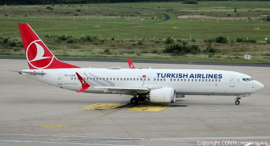 Turkish Airlines Boeing 737-8 MAX (TC-LCN) | Photo 595027
