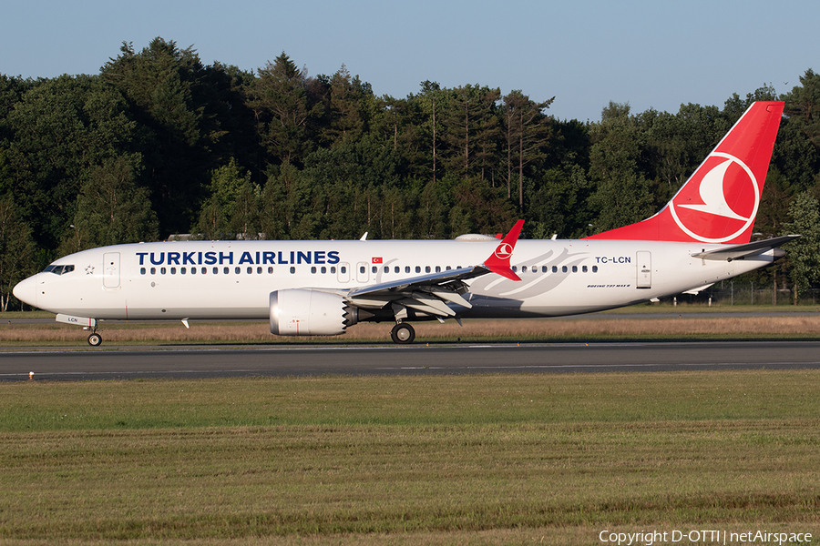 Turkish Airlines Boeing 737-8 MAX (TC-LCN) | Photo 516513