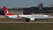 Turkish Airlines Boeing 737-8 MAX (TC-LCN) at  Stuttgart, Germany
