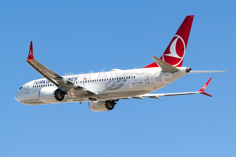 Turkish Airlines Boeing 737-8 MAX (TC-LCO) at  Luqa - Malta International, Malta