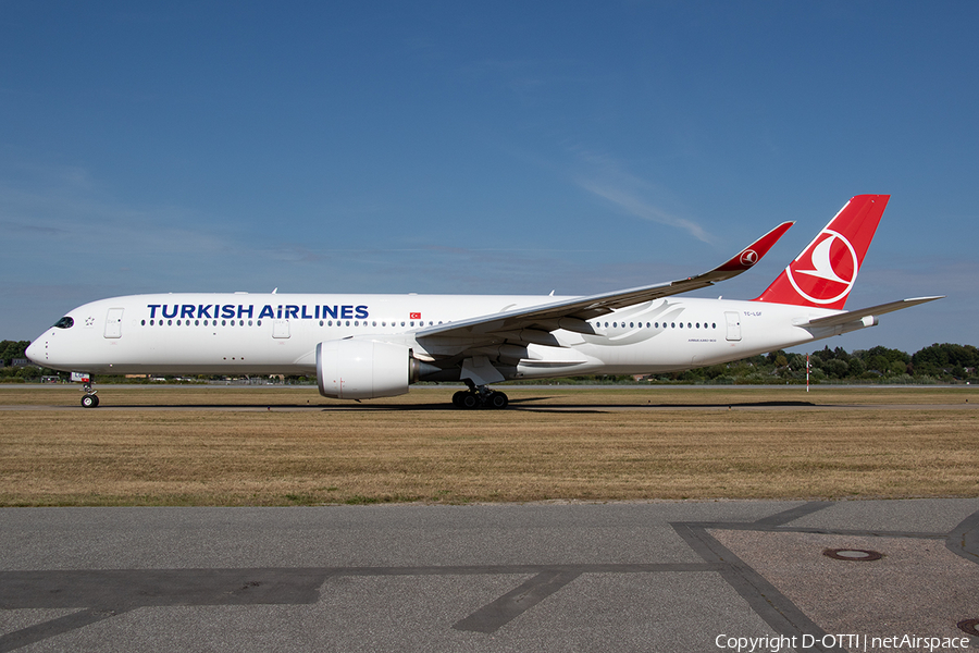 Turkish Airlines Airbus A350-941 (TC-LGF) | Photo 524645