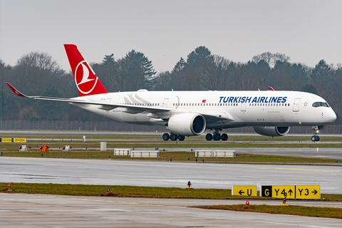 Turkish Airlines Airbus A350-941 (TC-LGK) at  Hamburg - Fuhlsbuettel (Helmut Schmidt), Germany