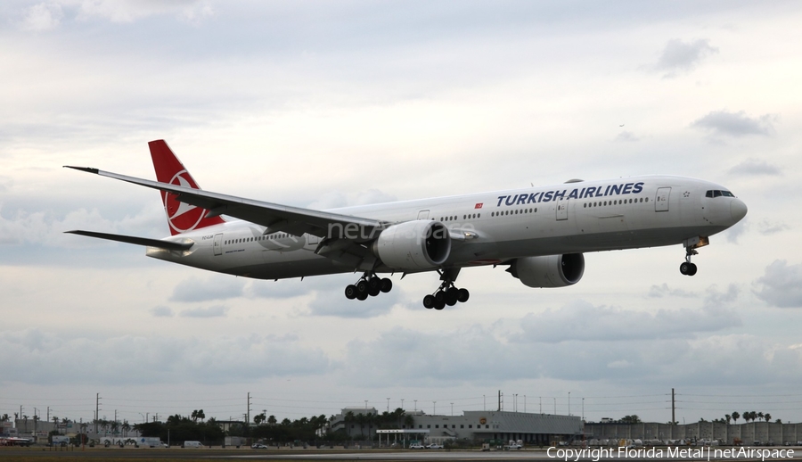 Turkish Airlines Boeing 777-3F2(ER) (TC-LJA) | Photo 407984