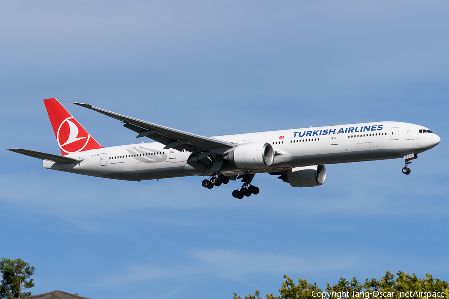 Turkish Airlines Boeing 777-3F2(ER) (TC-LJB) | Photo 526177