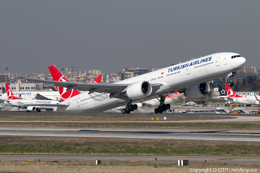 Turkish Airlines Boeing 777-3F2(ER) (TC-LJD) | Photo 309685