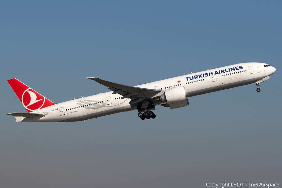 Turkish Airlines Boeing 777-3F2(ER) (TC-LJD) | Photo 309686