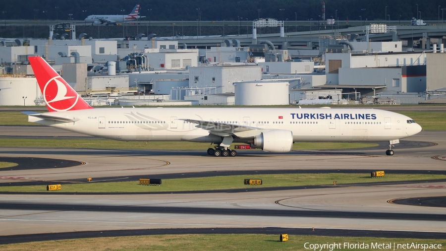 Turkish Airlines Boeing 777-3F2(ER) (TC-LJE) | Photo 300152
