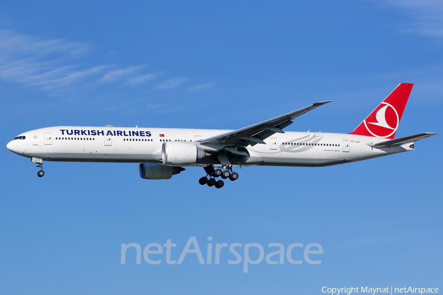 Turkish Airlines Boeing 777-3F2(ER) (TC-LJE) | Photo 212181