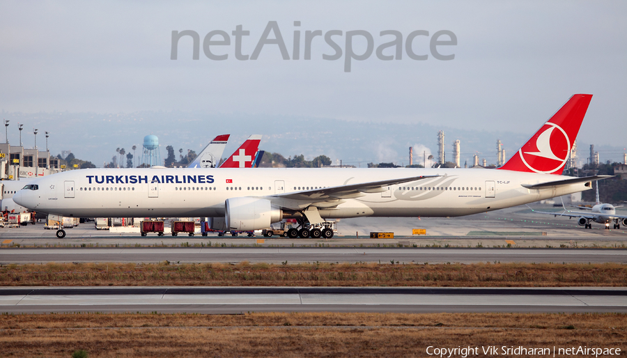 Turkish Airlines Boeing 777-3F2(ER) (TC-LJF) | Photo 117975