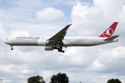 Turkish Airlines Boeing 777-3F2(ER) (TC-LJG) at  London - Heathrow, United Kingdom