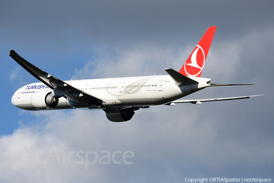 Turkish Airlines Boeing 777-3F2(ER) (TC-LJI) | Photo 425698