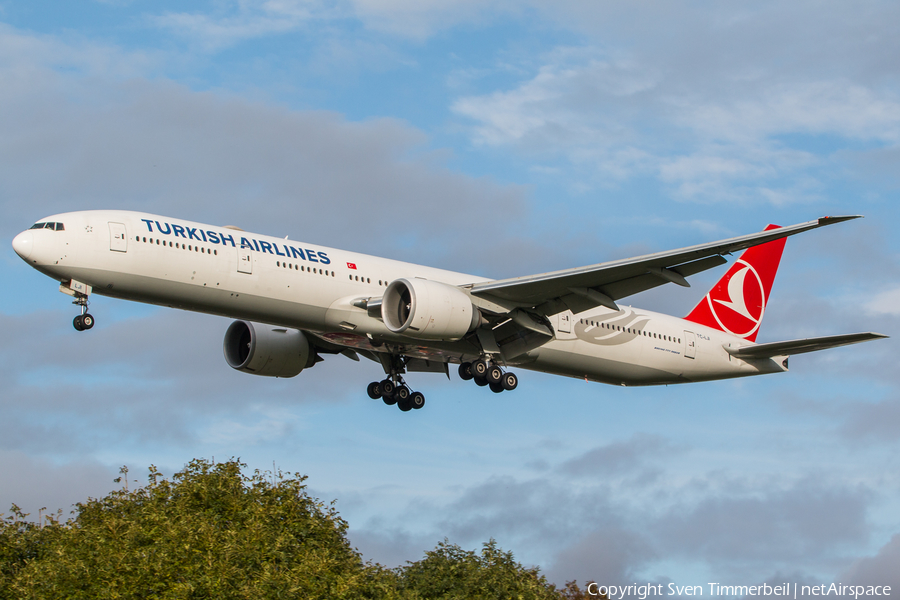 Turkish Airlines Boeing 777-3F2(ER) (TC-LJI) | Photo 359392