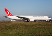 Turkish Cargo Boeing 777-FF2 (TC-LJM) at  Maastricht-Aachen, Netherlands