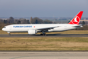Turkish Cargo Boeing 777-FF2 (TC-LJS) at  Liege - Bierset, Belgium