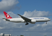 Turkish Cargo Boeing 777-FF2 (TC-LJT) at  Miami - International, United States