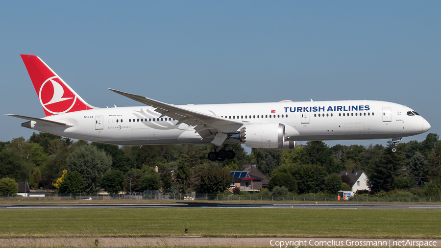 Turkish Airlines Boeing 787-9 Dreamliner (TC-LLA) | Photo 389536