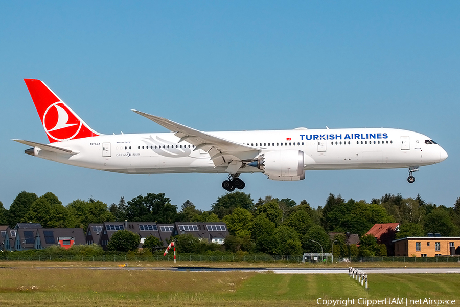 Turkish Airlines Boeing 787-9 Dreamliner (TC-LLA) | Photo 389572